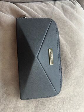 Black Zip-Around Women's Wallet